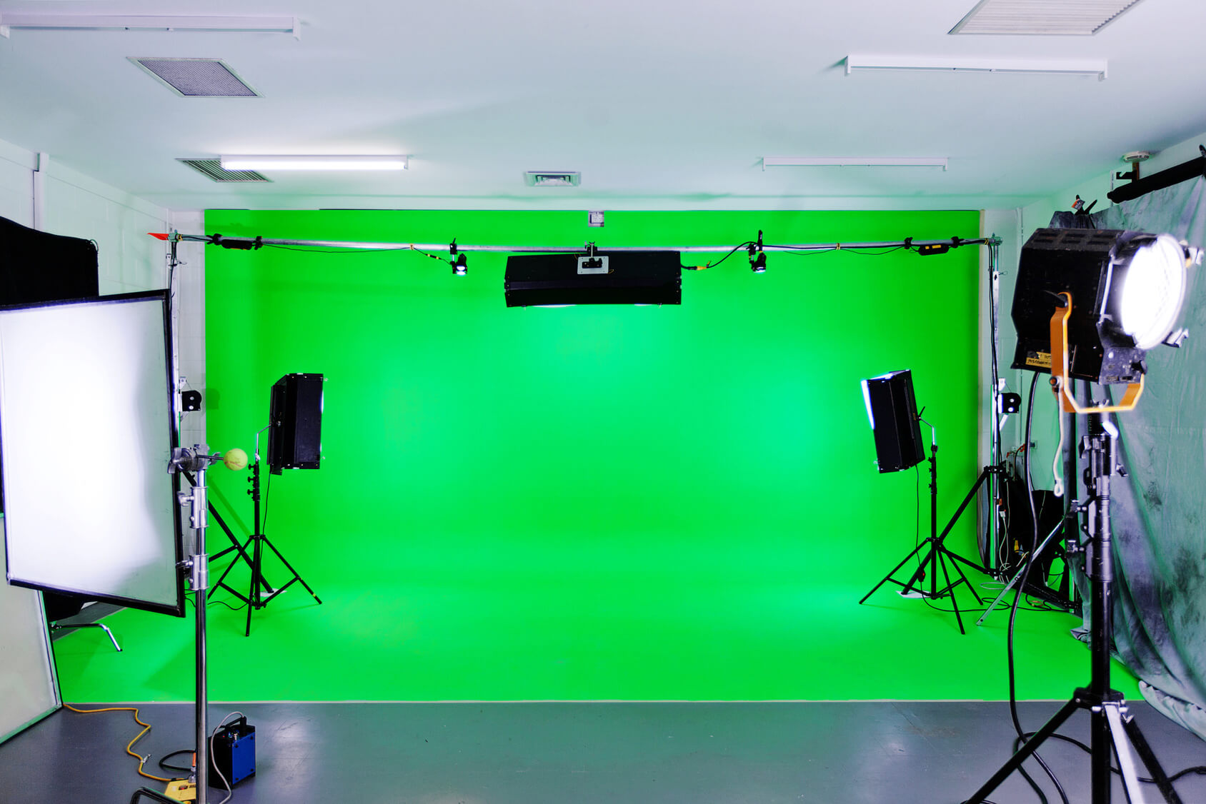 équipement De Lumière Studio Pour Photo Ou Film Vidéo Photo stock