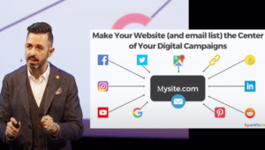 Make your website (and email list) the center of Your Digital Campaigns